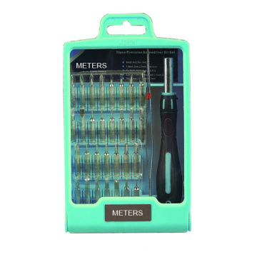 Screwdriver Bits Set Packing with Plastic Box